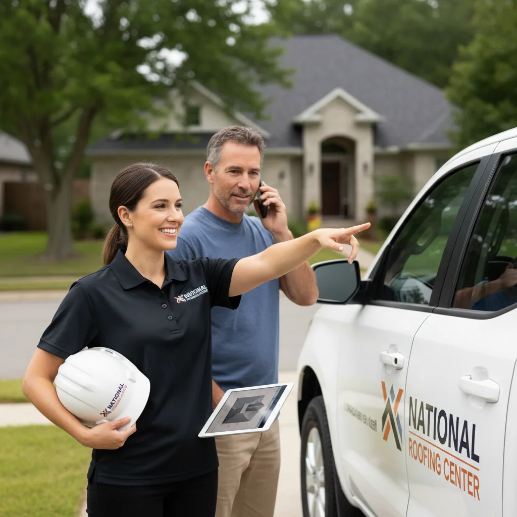 National Roofing Center customer support in Mayflower